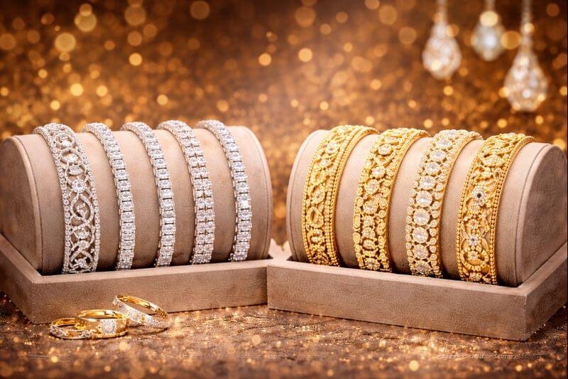 أفضل متجر أساور ذهب في السعودية في 2026 مجوهرات ابتسام