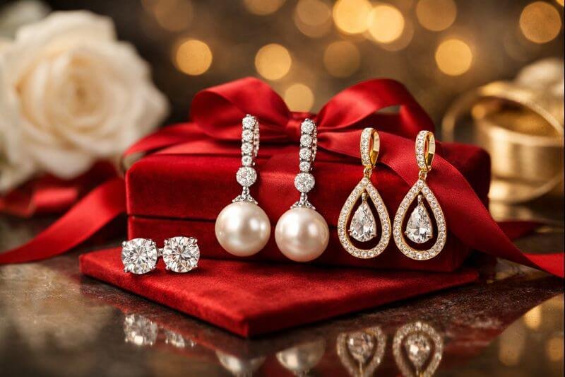 أقراط هدايا نسائية فاخرة في السعودية