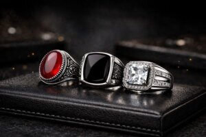 خواتم فضة رجالية فخمة دبلة رجالية وخواتم عقيق بتصاميم راقية