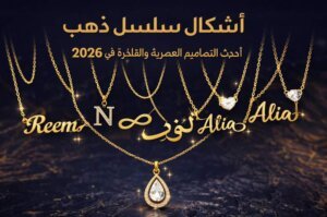 أشكال سلاسل ذهب – أحدث التصاميم العصرية والفاخرة في 2026