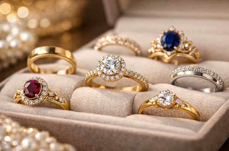 خاتم ذهب نسائي دليلك لاختيار أجمل خواتم ذهب نسائية في 2026