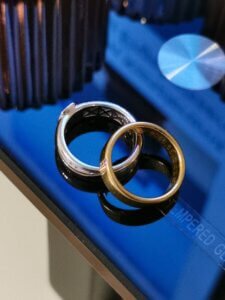 خواتم ذهب بفص كبير