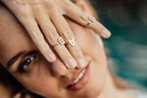 خواتم ذهب نسائي